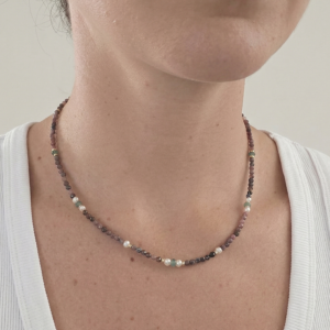 שרשרת נשים | Rhodonite